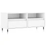 Mueble para TV madera contrachapada blanco 100x34,5x44,5 cm de vidaXL, Muebles TV - Ref: Foro24-831228, Precio: 74,98 €, Desc...