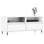 Mueble para TV madera contrachapada blanco 100x34,5x44,5 cm de vidaXL, Muebles TV - Ref: Foro24-831228, Precio: 74,98 €, Desc...