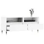 Mueble para TV madera contrachapada blanco 100x34,5x44,5 cm de vidaXL, Muebles TV - Ref: Foro24-831228, Precio: 74,98 €, Desc...