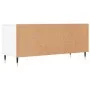 Mueble para TV madera contrachapada blanco 100x34,5x44,5 cm de vidaXL, Muebles TV - Ref: Foro24-831228, Precio: 74,98 €, Desc...