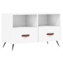 Weißer TV-Schrank aus Sperrholz, 80 x 36 x 50 cm von vidaXL, TV-Möbel - Ref: Foro24-828940, Preis: 46,84 €, Rabatt: %