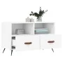 Weißer TV-Schrank aus Sperrholz, 80 x 36 x 50 cm von vidaXL, TV-Möbel - Ref: Foro24-828940, Preis: 46,43 €, Rabatt: %