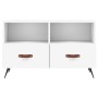 Mueble para TV madera contrachapada blanco 80x36x50 cm de vidaXL, Muebles TV - Ref: Foro24-828940, Precio: 46,80 €, Descuento: %