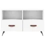 Weißer TV-Schrank aus Sperrholz, 80 x 36 x 50 cm von vidaXL, TV-Möbel - Ref: Foro24-828940, Preis: 46,43 €, Rabatt: %
