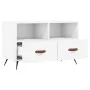 Weißer TV-Schrank aus Sperrholz, 80 x 36 x 50 cm von vidaXL, TV-Möbel - Ref: Foro24-828940, Preis: 46,43 €, Rabatt: %