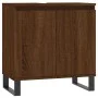 Armario de baño madera de ingeniería marrón roble 58x33x60 cm de vidaXL, Tocadores de baño - Ref: Foro24-831595, Precio: 43,6...