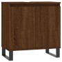 Oak brown engineered wood bathroom cabinet 58x33x60 cm by vidaXL, bathroom vanities - Ref: Foro24-831595, Price: 44,19 €, Dis...