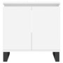 White engineered wood bathroom cabinet 58x33x60 cm by vidaXL, bathroom vanities - Ref: Foro24-831588, Price: 53,72 €, Discoun...