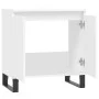 Weißer Badezimmerschrank aus Holzwerkstoff, 58 x 33 x 60 cm von vidaXL, Badezimmerwaschtische - Ref: Foro24-831588, Preis: 52...