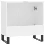 Weißer Badezimmerschrank aus Holzwerkstoff, 58 x 33 x 60 cm von vidaXL, Badezimmerwaschtische - Ref: Foro24-831588, Preis: 52...