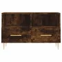 TV-Schrank aus geräuchertem Eichensperrholz, 80 x 36 x 50 cm von vidaXL, TV-Möbel - Ref: Foro24-828961, Preis: 46,17 €, Rabat...