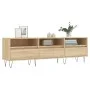 TV-Schrank aus Sonoma-Eichensperrholz, 150 x 30 x 44,5 cm von vidaXL, TV-Möbel - Ref: Foro24-831279, Preis: 84,85 €, Rabatt: %