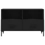 Schwarzer TV-Schrank aus Sperrholz, 80 x 36 x 50 cm von vidaXL, TV-Möbel - Ref: Foro24-828973, Preis: 70,87 €, Rabatt: %