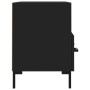 Schwarzer TV-Schrank aus Sperrholz, 80 x 36 x 50 cm von vidaXL, TV-Möbel - Ref: Foro24-828973, Preis: 71,79 €, Rabatt: %