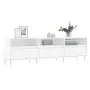 Hochglanzweißer TV-Schrank aus Sperrholz, 150 x 30 x 44,5 cm von vidaXL, TV-Möbel - Ref: Foro24-831270, Preis: 110,94 €, Raba...