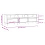 Hochglanzweißer TV-Schrank aus Sperrholz, 150 x 30 x 44,5 cm von vidaXL, TV-Möbel - Ref: Foro24-831270, Preis: 113,26 €, Raba...