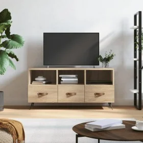 Mueble de TV madera de ingeniería roble Sonoma 102x36x50 cm de vidaXL, Muebles TV - Ref: Foro24-829007, Precio: 77,44 €, Desc...