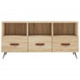 TV cabinet engineered wood Sonoma oak 102x36x50 cm by vidaXL, TV Furniture - Ref: Foro24-829007, Price: 78,42 €, Discount: %