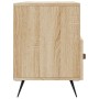 TV cabinet engineered wood Sonoma oak 102x36x50 cm by vidaXL, TV Furniture - Ref: Foro24-829007, Price: 78,42 €, Discount: %
