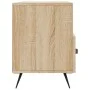 TV cabinet engineered wood Sonoma oak 102x36x50 cm by vidaXL, TV Furniture - Ref: Foro24-829007, Price: 77,44 €, Discount: %