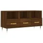 Oak brown engineered wood TV cabinet 102x36x50 cm by vidaXL, TV Furniture - Ref: Foro24-829019, Price: 78,48 €, Discount: %