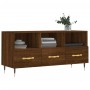 TV-Schrank aus braunem Eichenholzwerkstoff, 102 x 36 x 50 cm von vidaXL, TV-Möbel - Ref: Foro24-829019, Preis: 79,56 €, Rabat...
