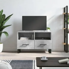 TV-Möbel Sperrholz Beton grau 80x36x50 cm von vidaXL, TV-Möbel - Ref: Foro24-829000, Preis: 50,63 €, Rabatt: %