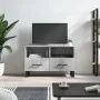 Mueble para TV madera contrachapada gris hormigón 80x36x50 cm de vidaXL, Muebles TV - Ref: Foro24-829000, Precio: 50,63 €, De...