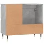 Badezimmerschrank aus betongrauem Sperrholz, 65 x 33 x 60 cm von vidaXL, Badezimmerwaschtische - Ref: Foro24-831600, Preis: 5...
