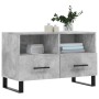 TV-Möbel Sperrholz Beton grau 80x36x50 cm von vidaXL, TV-Möbel - Ref: Foro24-829000, Preis: 56,80 €, Rabatt: %