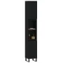 Black plywood bathroom cabinet 30x30x190 cm by vidaXL, bathroom vanities - Ref: Foro24-831541, Price: 103,20 €, Discount: %