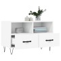 Mueble para TV madera contrachapada blanco 80x36x50 cm de vidaXL, Muebles TV - Ref: Foro24-828964, Precio: 52,02 €, Descuento: %