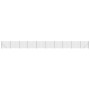 Cerca de alambre con brida gris antracita 2x25 m