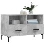 Mueble para TV madera contrachapada gris hormigón 80x36x50 cm de vidaXL, Muebles TV - Ref: Foro24-828976, Precio: 67,74 €