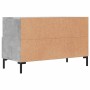 Mueble para TV madera contrachapada gris hormigón 80x36x50 cm de vidaXL, Muebles TV - Ref: Foro24-828976, Precio: 67,74 €