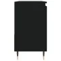 Black plywood bathroom cabinet 65x33x60 cm by vidaXL, bathroom vanities - Ref: Foro24-831597, Price: 59,18 €, Discount: %