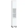 Armario de baño madera contrachapada blanco 30x30x190 cm de vidaXL, Tocadores de baño - Ref: Foro24-831540, Precio: 91,68 €, ...