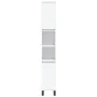 Armario de baño madera contrachapada blanco 30x30x190 cm de vidaXL, Tocadores de baño - Ref: Foro24-831540, Precio: 91,68 €, ...
