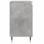 Armario de baño madera de ingeniería gris hormigón 58x33x60 cm