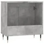 Betongrauer Badezimmerschrank aus Holzwerkstoff, 58 x 33 x 60 cm von vidaXL, Badezimmerwaschtische - Ref: Foro24-831576, Prei...