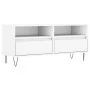 Weißer TV-Schrank aus Sperrholz, 100 x 34,5 x 44,5 cm von vidaXL, TV-Möbel - Ref: Foro24-831236, Preis: 73,63 €, Rabatt: %
