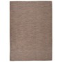 Alfombra de exterior de tejido plano marrón 140x200 cm de vidaXL, Alfombras - Ref: Foro24-340789, Precio: 45,02 €, Descuento: %