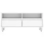 Weißer TV-Schrank aus Sperrholz, 100 x 34,5 x 44,5 cm von vidaXL, TV-Möbel - Ref: Foro24-831236, Preis: 73,63 €, Rabatt: %