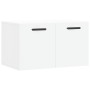 White engineered wood wall cabinet 60x36.5x35 cm by vidaXL, Lockers and storage cabinets - Ref: Foro24-830028, Price: 43,02 €...