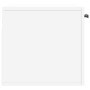 White engineered wood wall cabinet 60x36.5x35 cm by vidaXL, Lockers and storage cabinets - Ref: Foro24-830028, Price: 43,02 €...