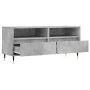 Mueble de TV madera contrachapada gris hormigón 100x34,5x44,5cm de vidaXL, Muebles TV - Ref: Foro24-831232, Precio: 53,88 €, ...
