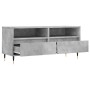 TV-Schrank aus betongrauem Sperrholz, 100 x 34,5 x 44,5 cm von vidaXL, TV-Möbel - Ref: Foro24-831232, Preis: 60,45 €, Rabatt: %