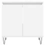 Badezimmerschrank aus Holzwerkstoff weiß 58x33x60 cm von vidaXL, Badezimmerwaschtische - Ref: Foro24-831580, Preis: 44,56 €, ...