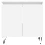 Badezimmerschrank aus Holzwerkstoff weiß 58x33x60 cm von vidaXL, Badezimmerwaschtische - Ref: Foro24-831580, Preis: 45,12 €, ...