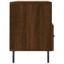 Mueble de TV madera de ingeniería marrón roble 102x36x50 cm de vidaXL, Muebles TV - Ref: Foro24-829059, Precio: 62,39 €, Desc...